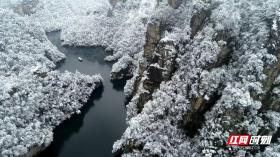 Snowy peak in winter